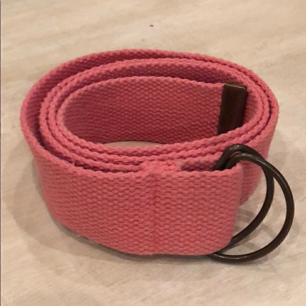 JCrew pink cotton belt size 4 - Picture 1 of 3
